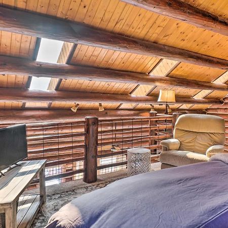 Classic Colorado Log Home With Mountain Views! Florissant Экстерьер фото